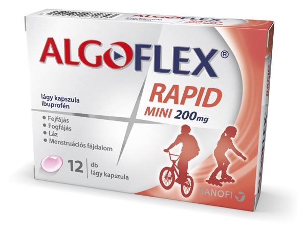 Algoflex Rapid Mini 200mg lágy kapszula 12x - StatimPatika..