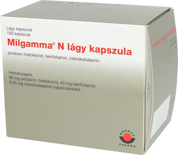 Milgamma N lágy kapszula 50x | BENU Online Gyógyszertár | BENU Gyógyszertár