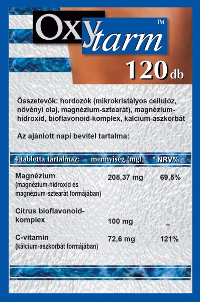 Gaia Pharma Oxytarm béltisztító tabletta (120db)