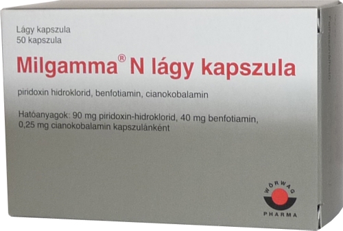 Wörwag Pharma Milgamma N lágykapszula 50db